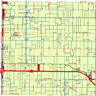 Image of Orange Township Zoning map